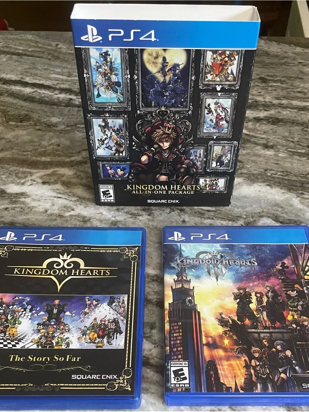 Kingdom Hearts All-In-One Package PS4 Complete with Slipcover